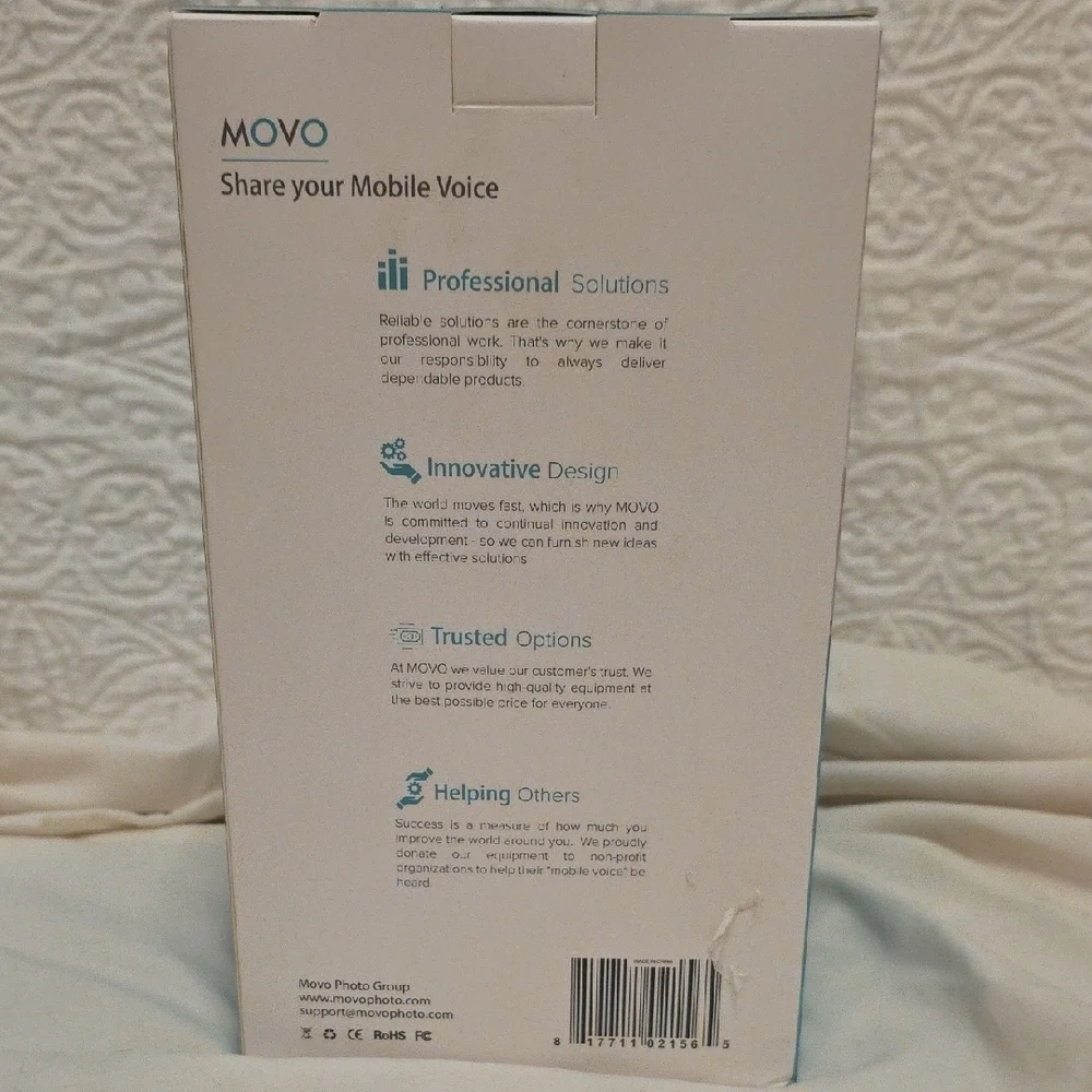 OVO UM700 USB Microphone - Black and Teal